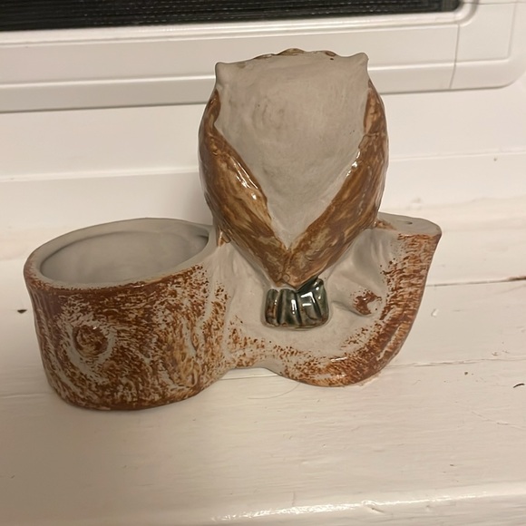 ⚡️5/$25- Vintage 1970s owl 🦉 tealight holder - Picture 4 of 5